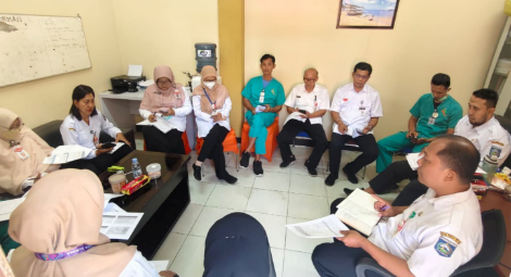 Seksi Keperawatan RSJ Mutiara Sukma menggelar rapat koordinasi bersama para Kepala Ruangan